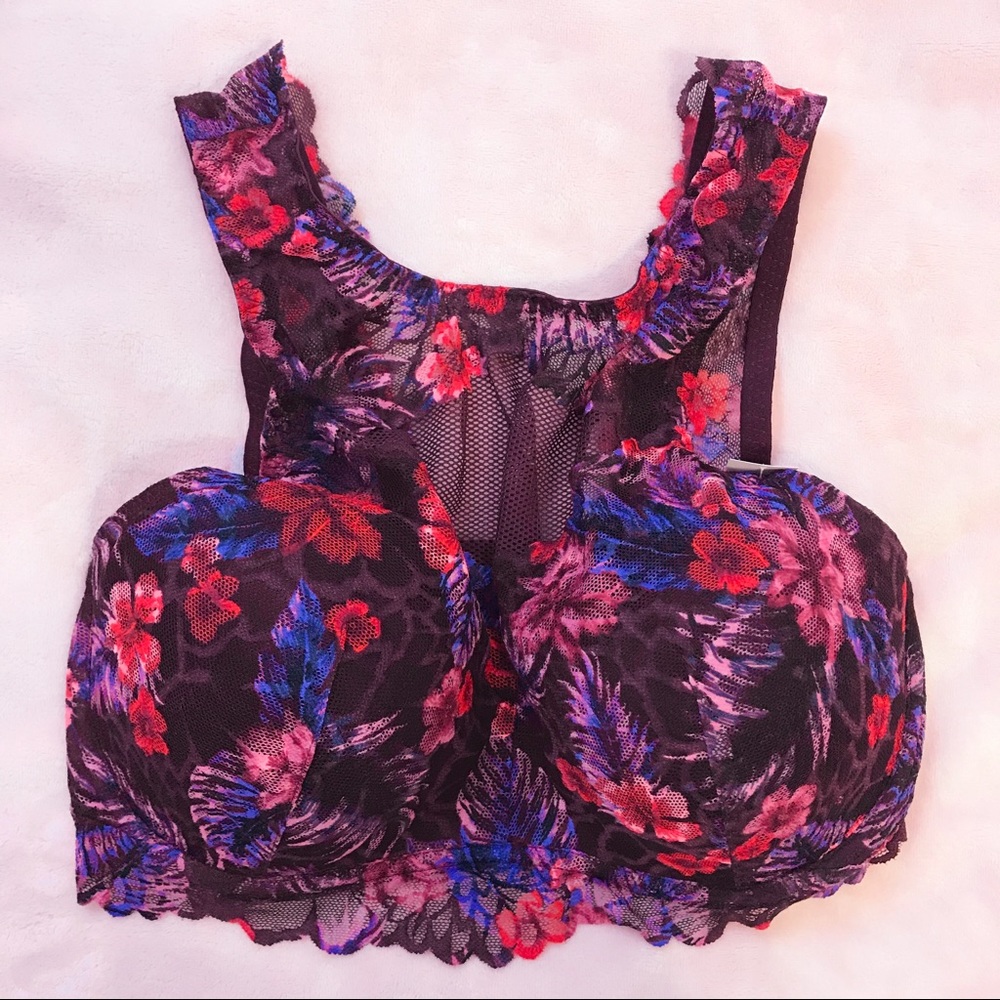 Victoria’s Secret PINK Halter Push Up Bra M-DD